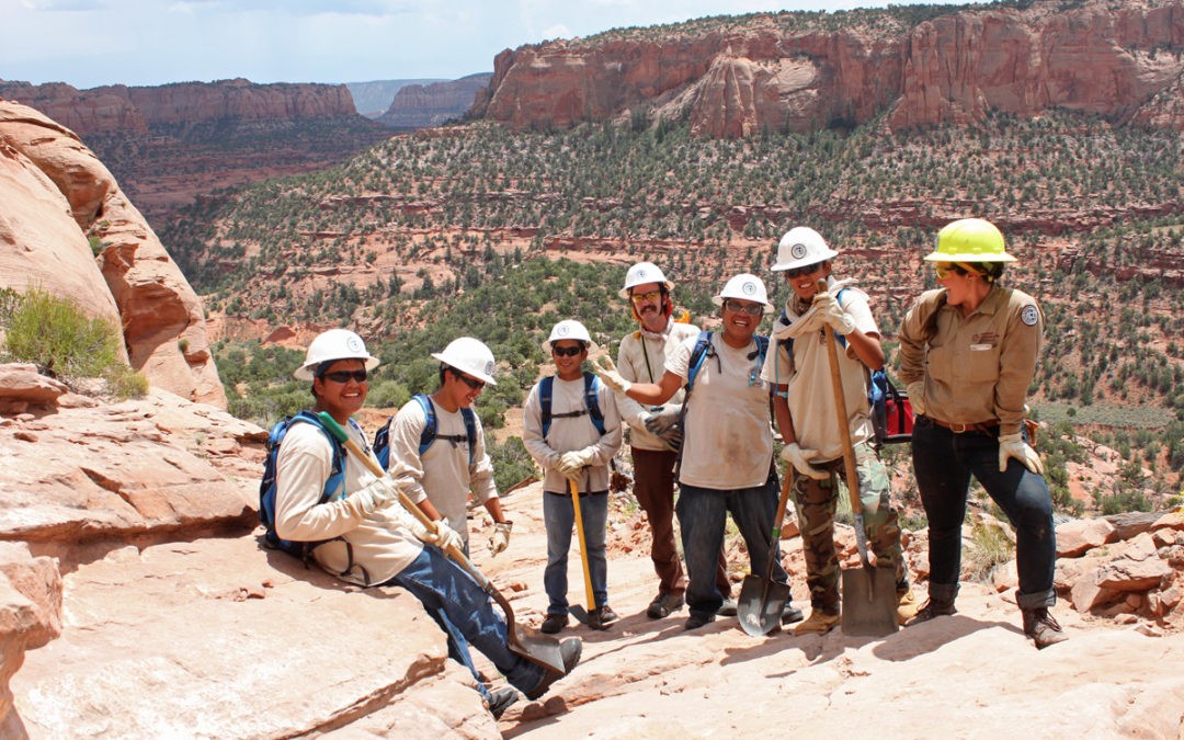 YCC group at Navajo National Monument