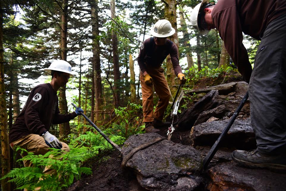 Mount Mitchell Trail Restoration