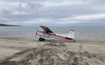 Conducting Field Work at Katmai Bay
