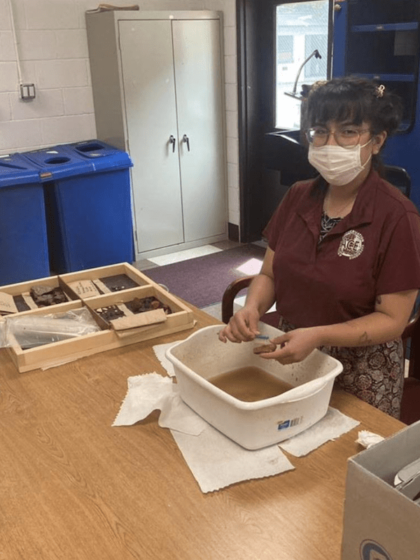 George Washington Memorial Parkway cleaning artifacts