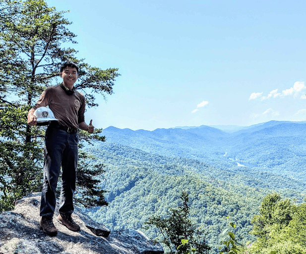Alex at Cumberland Gap NP