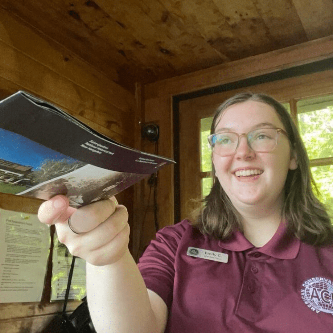 ACE EPIC member handing out map image<br />
