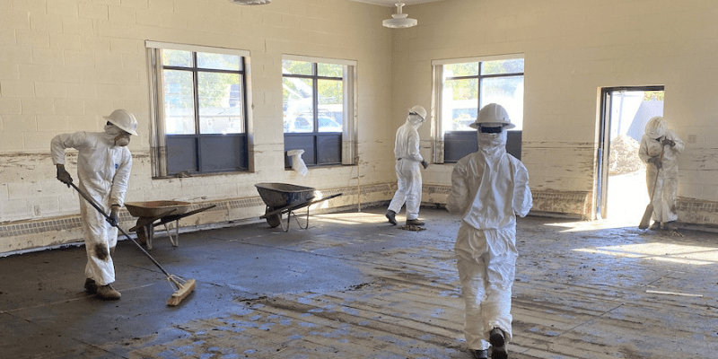 ACE mucking and gutting home