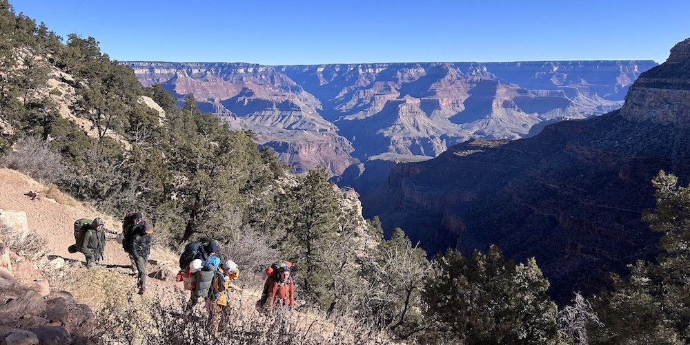 ACE crew in Grand Canyon