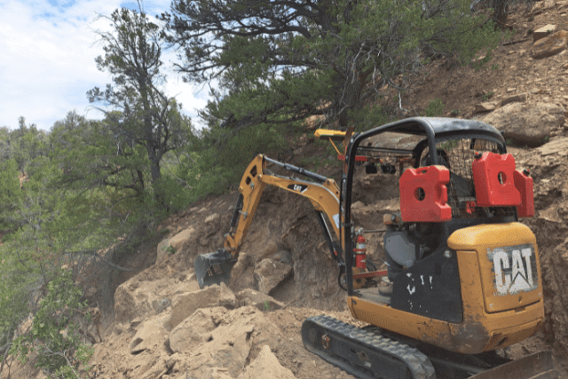 ACE working on trails